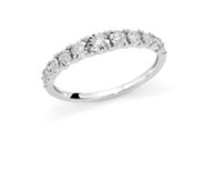 Ring Donna Oro Woman in White Gold Diamante LAV12103.015